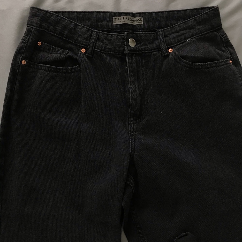 BLACK MOM JEANS - PRIMARK (SIZE 8)